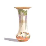A Japanese Satsuma vase, Meiji period,