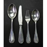 Georg Jensen; Viking pattern four-piece