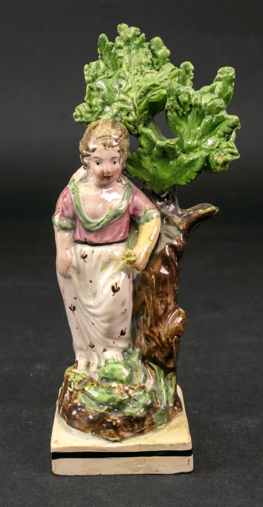 A Staffordshire pearlware figure of a gi