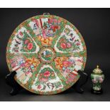 A small Chinese cloisonne inverted balus