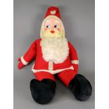 A vintage plush Father Christmas by Allied Toys & Enterprises Ltd, Toronto,