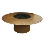 Giorgetti Fang; a contemporary dining table,