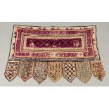 A provincial Turkish tent hanging,