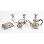 Foreign wares, comprising; a two piece part tea set,