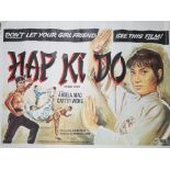 MARTIAL ARTS FILMS: two UK Quad posters including 'Hap Ki Do', Golden Harvest Films, Cathay Films,