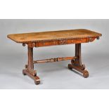 In the manner of Gillows, an early 19th century rosewood centre table,
