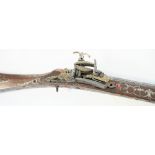 A North African (Algiers) toe-lock musket, early 19th century,