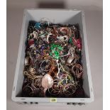 A large quantity of 20th century costume jewellery, (qty).