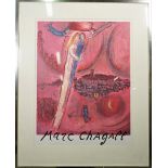 MARC CHAGALL (1887 - 1985) a group of three colour lithographs, including L'Oiseau Vert',