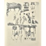 Adolf Frohner (1934-2007), Bindungen, a folio containing ten etchings with aquatints,