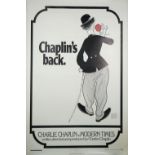 CHARLIE CHAPLIN: 'Charlie's Back', Charlie Chaplin in Modern Times, 1971, Classic Festival Corp,