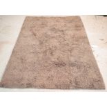 'Kelaty' a 20th century machine made grey rug, 167cm wide x 232cm long.