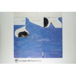 SPORTS POSTERS, Olympic Games, Los Angeles, 1984: a group of five, artwork Richard Diebenkorn,