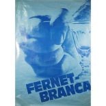 Posters comprising; Fernet Branca, Italian, Amaro Liquer advertising poster,