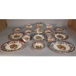 Ceramics, a large 'Palissy' part dinner and tea service in the 'Game Series' pattern, (qty).