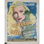 FILM POSTERS: three French Petite posters, linen-backed, including 'Payment on Demand',