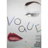 FASHION POSTERS: a group of two, including 'Vogue, Photographies de 1920 a 1980', 1984,