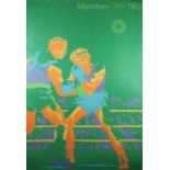SPORTS POSTERS: Olympic Games, Munich,1972, Otl Aicher (1922 - 1991) five colour lithographs,