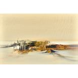 Kit Barker (1916-1988), Dunes of Caldy, oil on canvas, signed, inscribed and dated '66 on reverse,