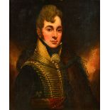 English School (early 19th century), Portrait of Lieutenant Edward Moore,