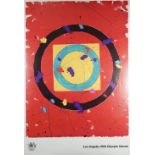 SPORTS POSTERS, Olympic Games, Los Angeles, 1984: a group of three, artwork Sam Francis,