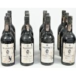 Twelve bottles 1975 Warres Vintage Port, (12).