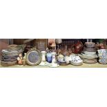 Ceramics, including Noritake dinner and tea wares, Spode Heritage Candles ltd.