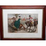 John Leech (1817-1864), Gone Away; A friendly mount, two chromolithographs, each 60cm x 80cm, (2).