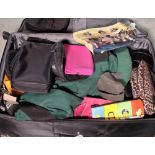 A large quantity of modern travel/makeup bags of various designs, (qty).