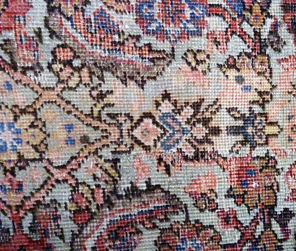 A Fereghan kelleh carpet, Persian, - Image 3 of 11