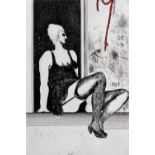Adolf Frohner (1934-2007), Figure studies, five etchings, all signed and numbered, unframed ,