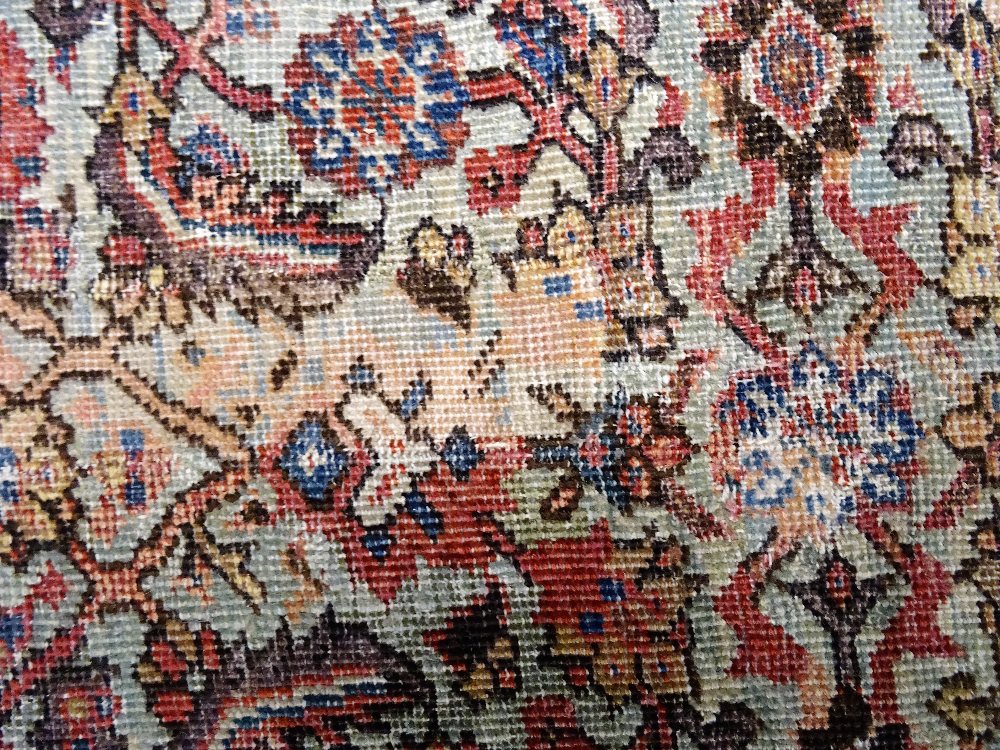 A Fereghan kelleh carpet, Persian, - Image 4 of 11