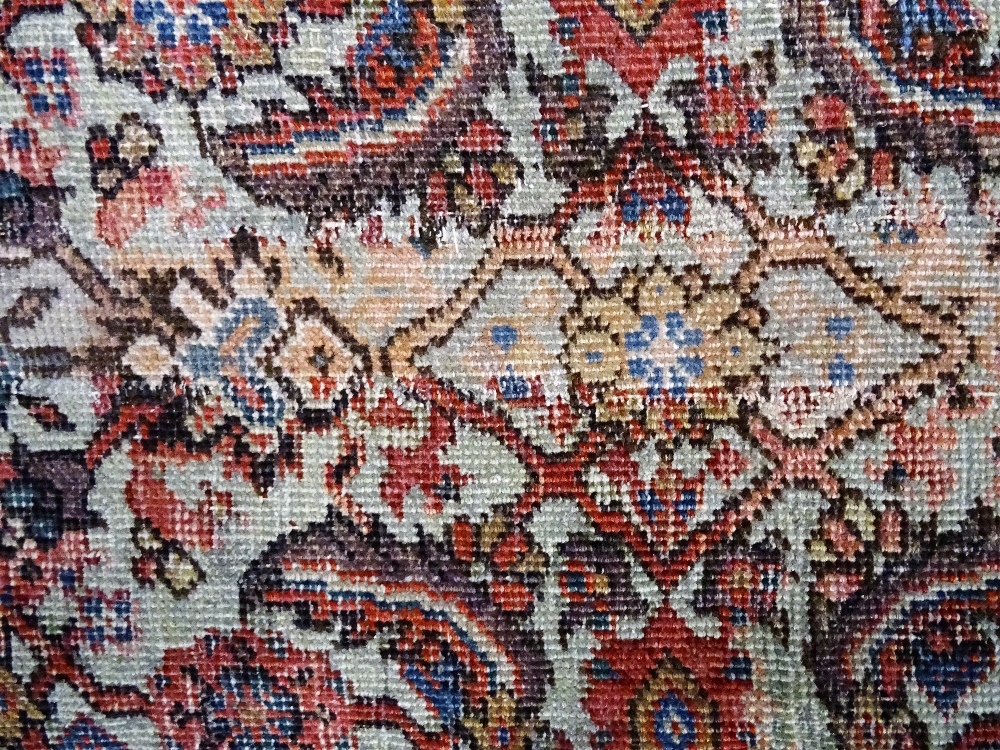 A Fereghan kelleh carpet, Persian, - Image 2 of 11