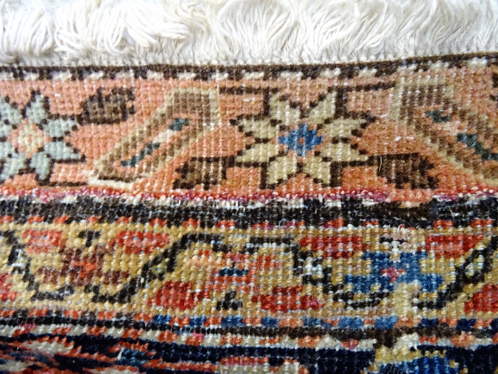 A Fereghan kelleh carpet, Persian, - Image 10 of 11