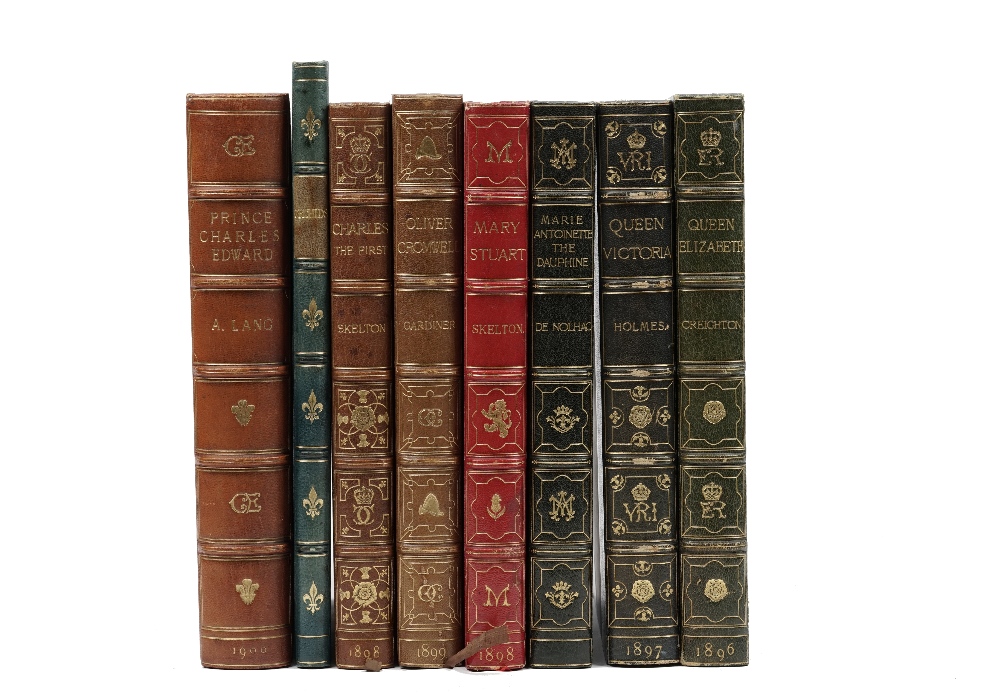 BINDINGS - Mandell CREIGHTON (1843-1901). Queen Elizabeth. London: Boussod, Valadon & Co., 1896.