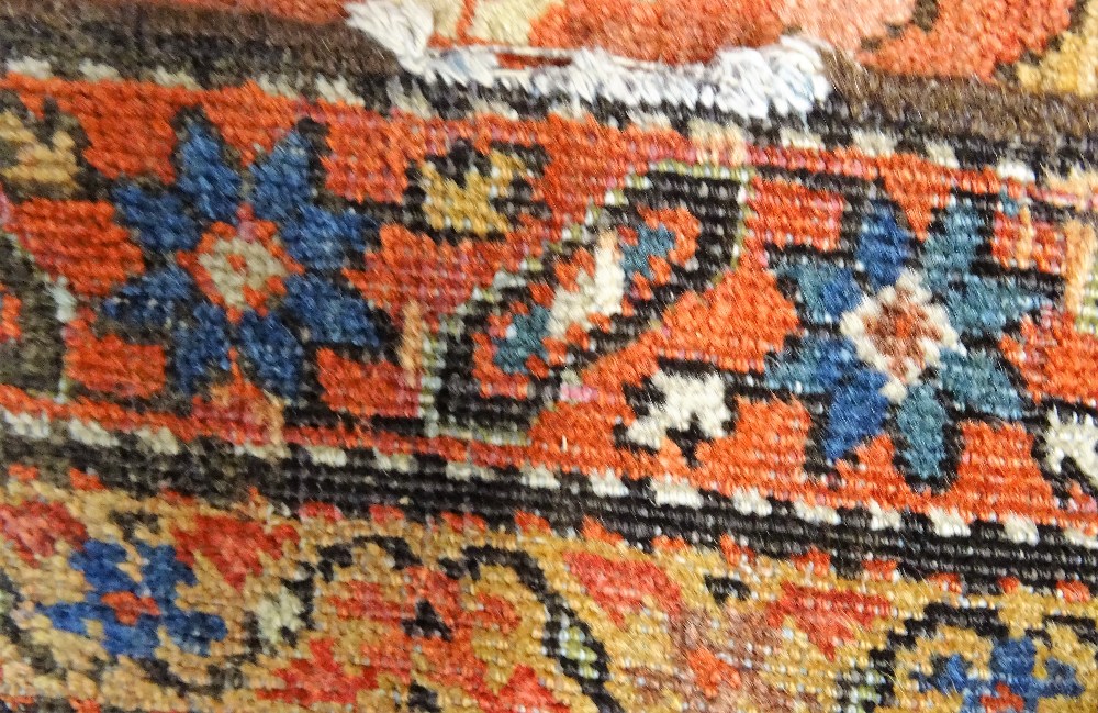 A Fereghan kelleh carpet, Persian, - Image 8 of 11
