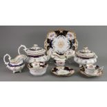 A Coalport thirty eight piece tea service,