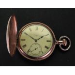 An Elgin gilt metal keyless wind pocket