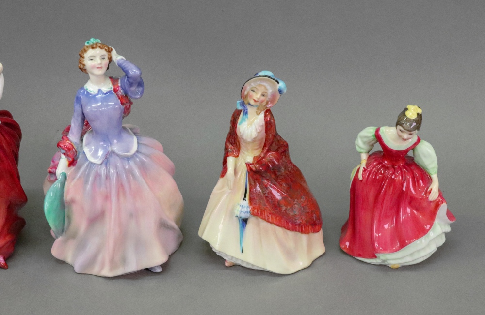 Six Royal Doulton figures, Blithe Mornin - Image 2 of 5