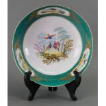 A Sevres style circular bowl, late 19th century,