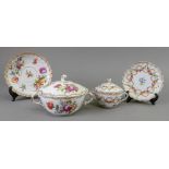 A pair of Meissen pierced plates, late 1