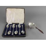 A cased set of six Victorian silver Old