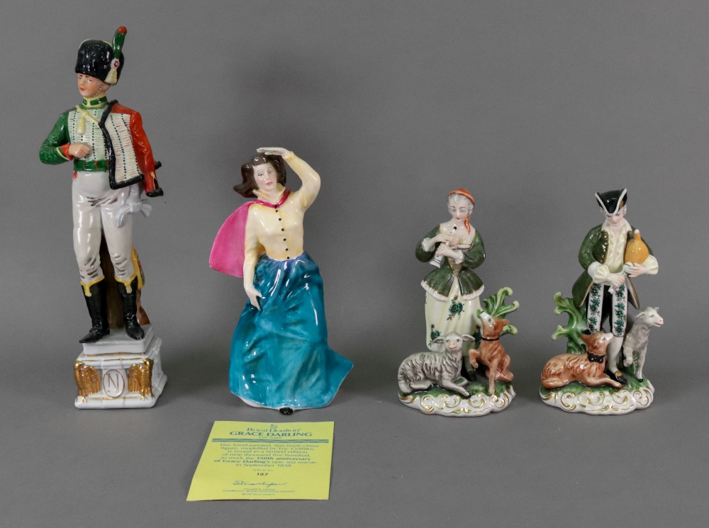 Six Royal Doulton figures, Blithe Mornin - Image 4 of 5