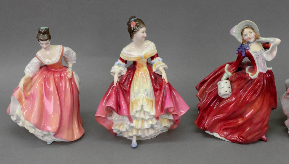 Six Royal Doulton figures, Blithe Mornin - Image 3 of 5
