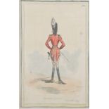 A group of six assorted hand coloured engravings and lithographs of 10th Hussars, including J. A.