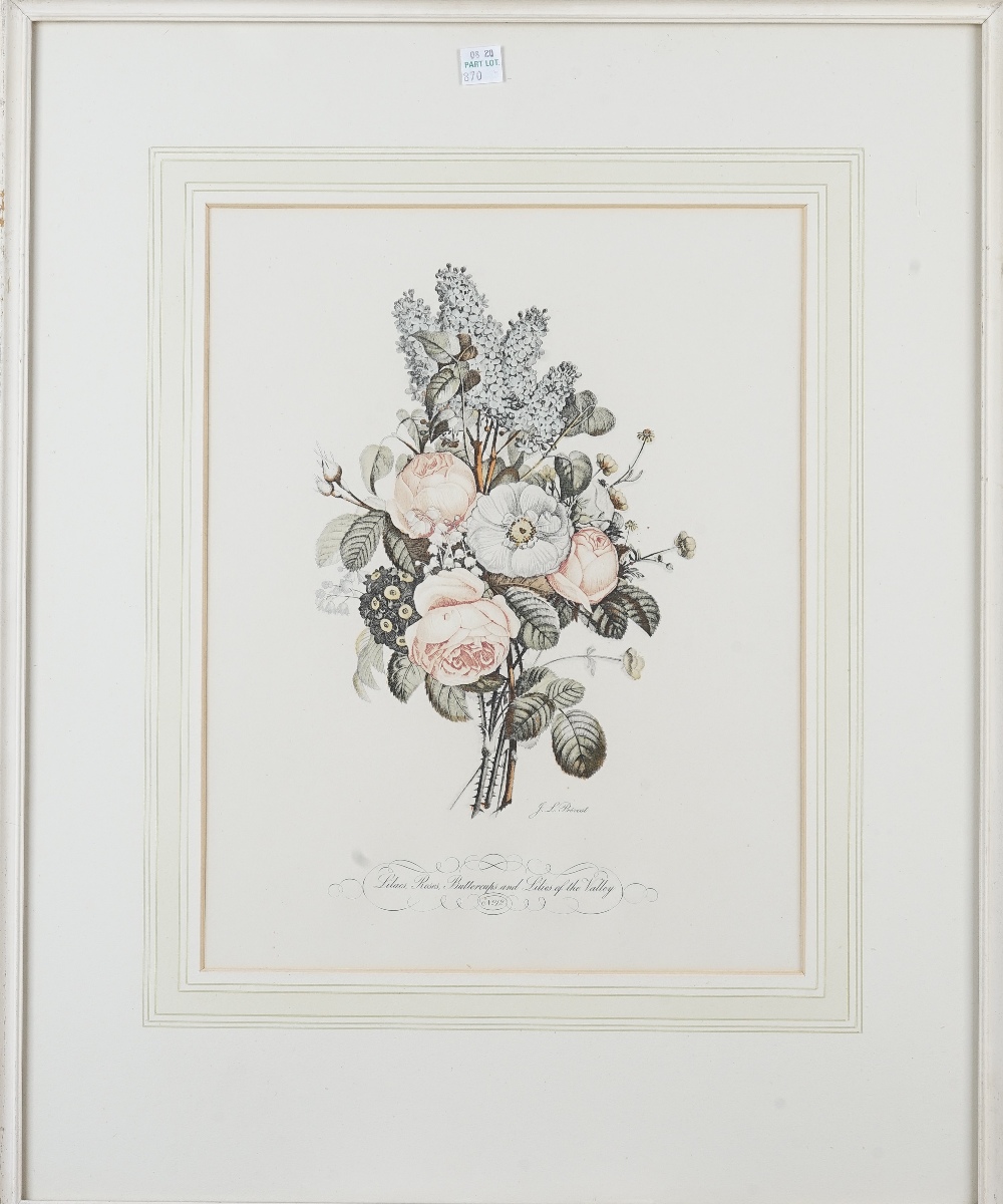 After J. L. Prevost, Botanical and fruit studies, a set of thirteen colour prints, each 34cm x 26. - Bild 10 aus 19