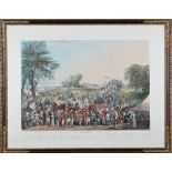 After George Bryant Campion, The procession ad Montem, aquatint by Charles Hunt,