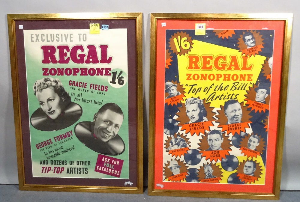 Regal Zonophone: 'Top of the Bill Recording Artists',