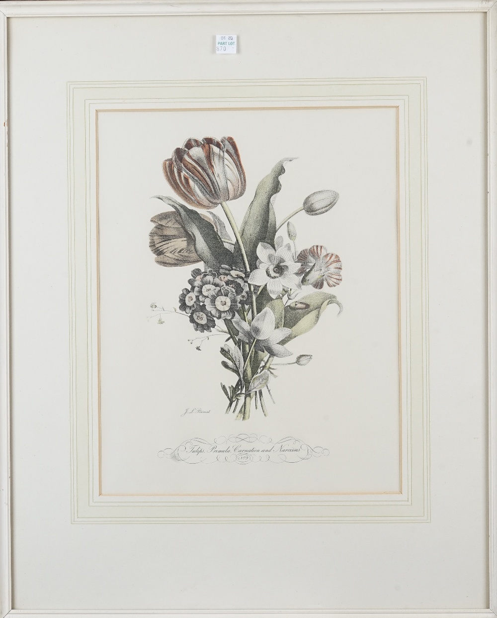 After J. L. Prevost, Botanical and fruit studies, a set of thirteen colour prints, each 34cm x 26. - Bild 9 aus 19