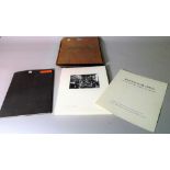 Photographic interest, comprising; Rhode Island School of Design folio, 81/150, 1967-68 (a.